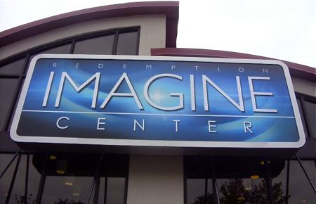 Exterior of the Imagine Center