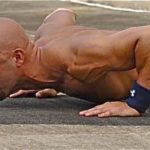 Ramon Torres doing pushup