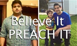 Believe It - Preach It before/after photo
