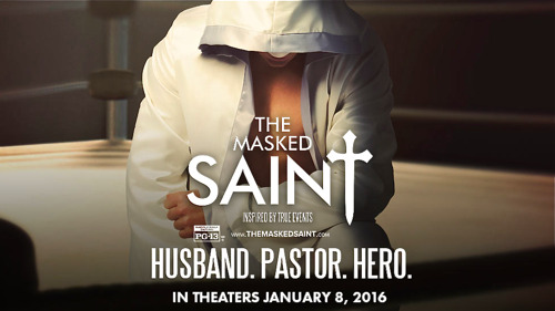Masked Saint movie graphic
