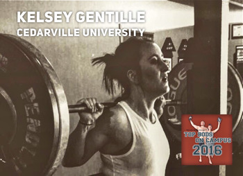Kelsey Gentill - Top Bod On Campus 2016